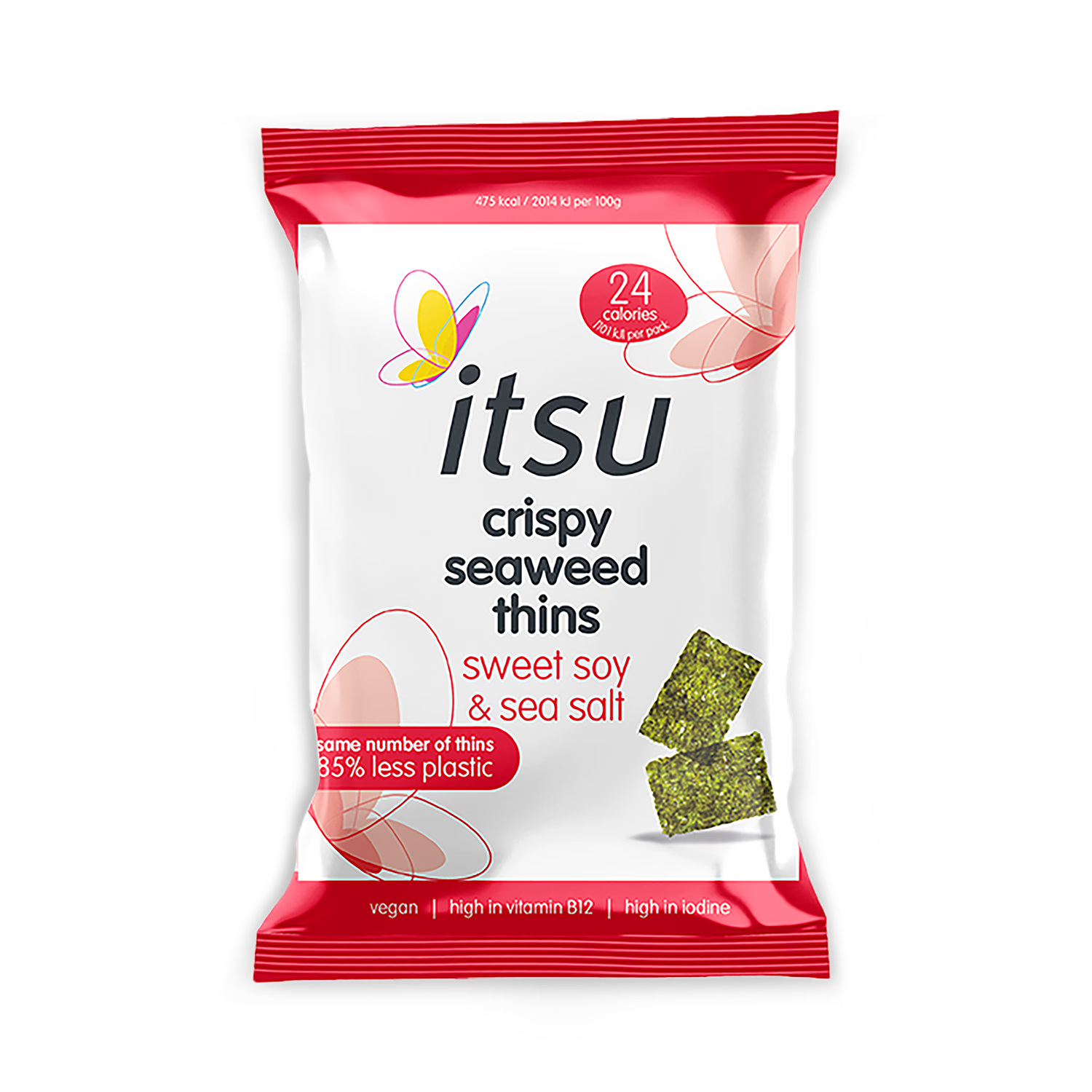 Itsu Sweet Soy Sea Salt Crispy Seaweed Thins 5g