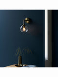 Gallery Home Lexi antique brass wall light, UK version