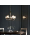 Gallery Home Bright Nickel Hove wall light - British product