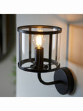Gallery Home Vernon black wall light 25cm (British brand)