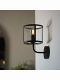 Gallery Home Vernon black wall light 25cm (British brand)