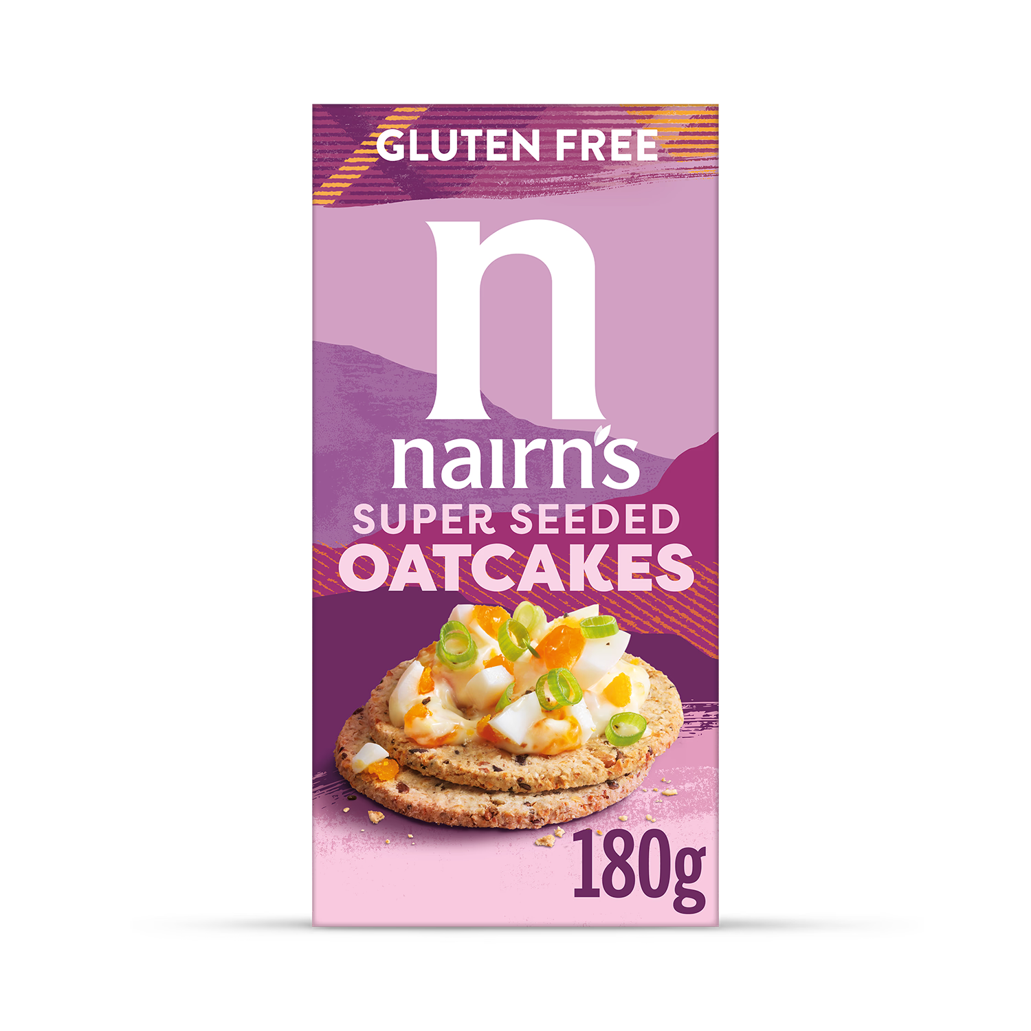 Nairns Gluten Free Super Seeded Oatcakes 180g