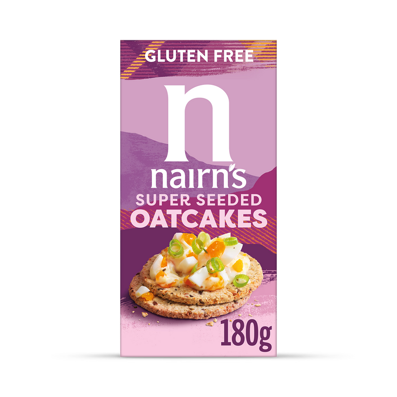 Nairns Gluten Free Super Seeded Oatcakes 180g