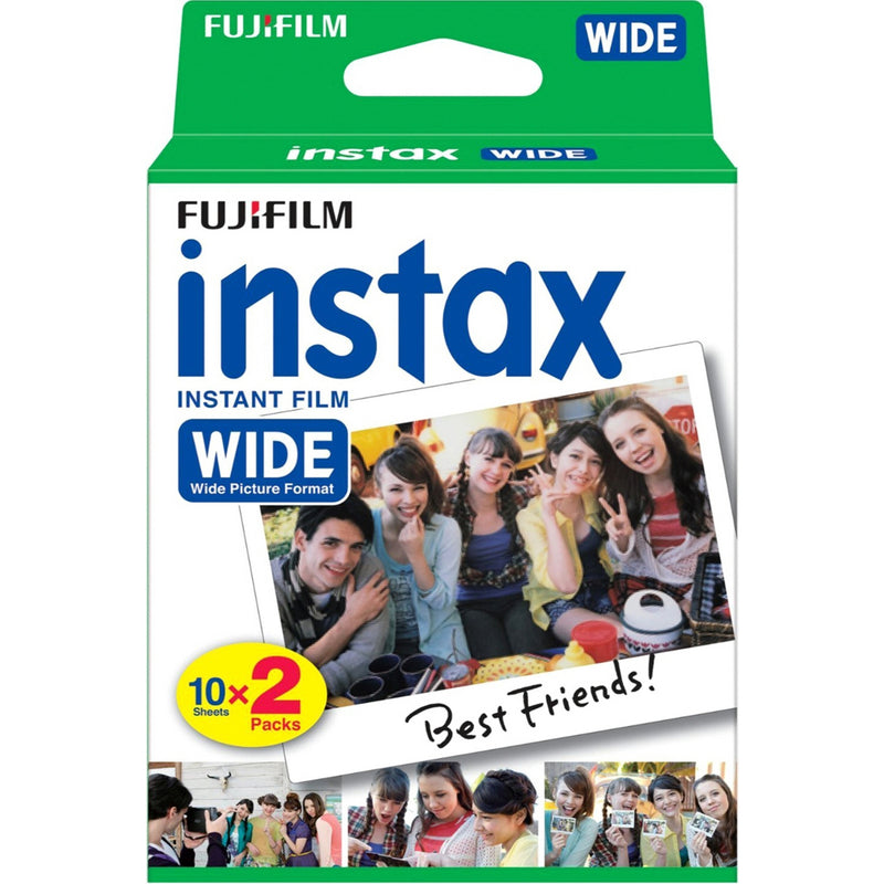 Fujifilm Instax Mini Wide instant film twin pack, UK version