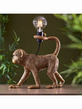 Gallery Home gold capuchin monkey table lamp, British brand