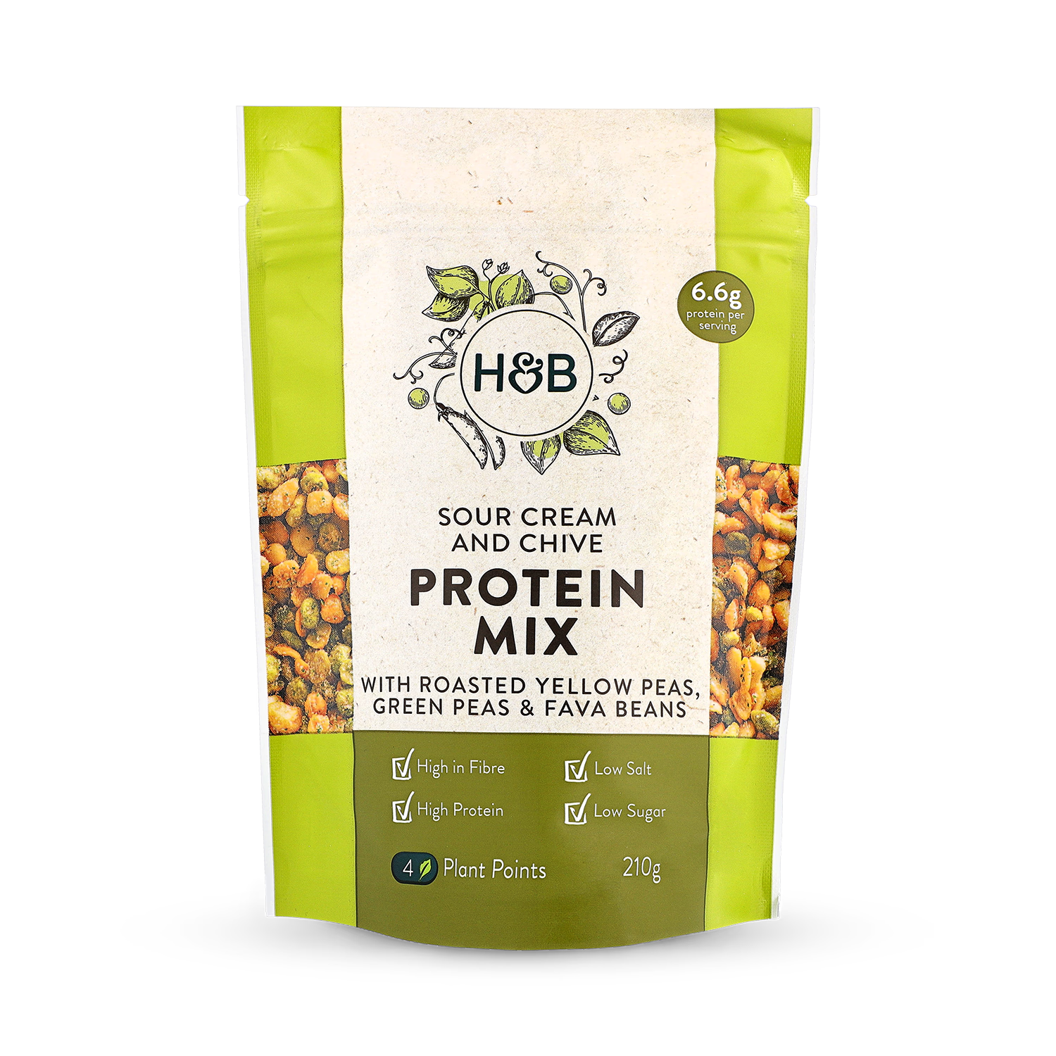 Holland Barrett Sour Cream Chive Protein Mix 210g