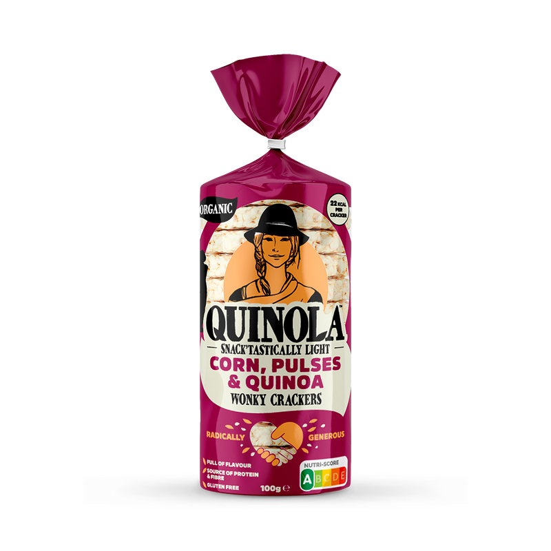 Quinola Organic Pulses & Quinoa Cakes 100g