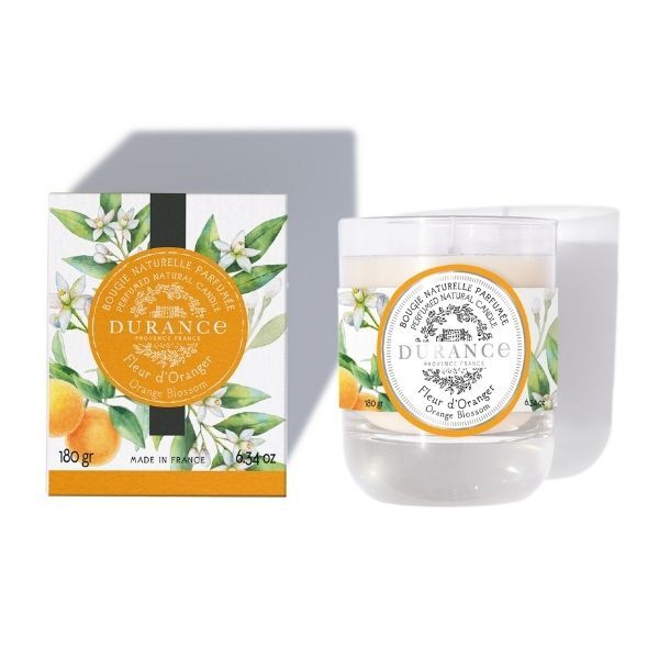 Durance Orange Blossom candle 180g - British product