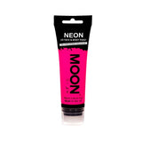 Moon Glow UV face paint pink 75ml, imported from the UK