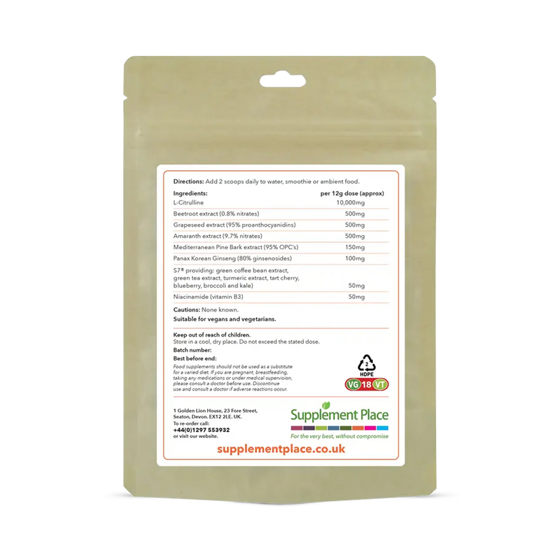 Supplement Place N.O. Max Powder 1kg, UK version