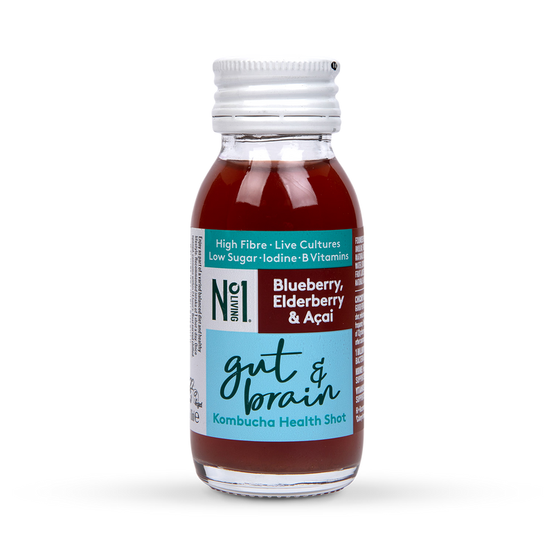 Berry Flavoured Gut and Brain Kombucha Health Shot 60ml