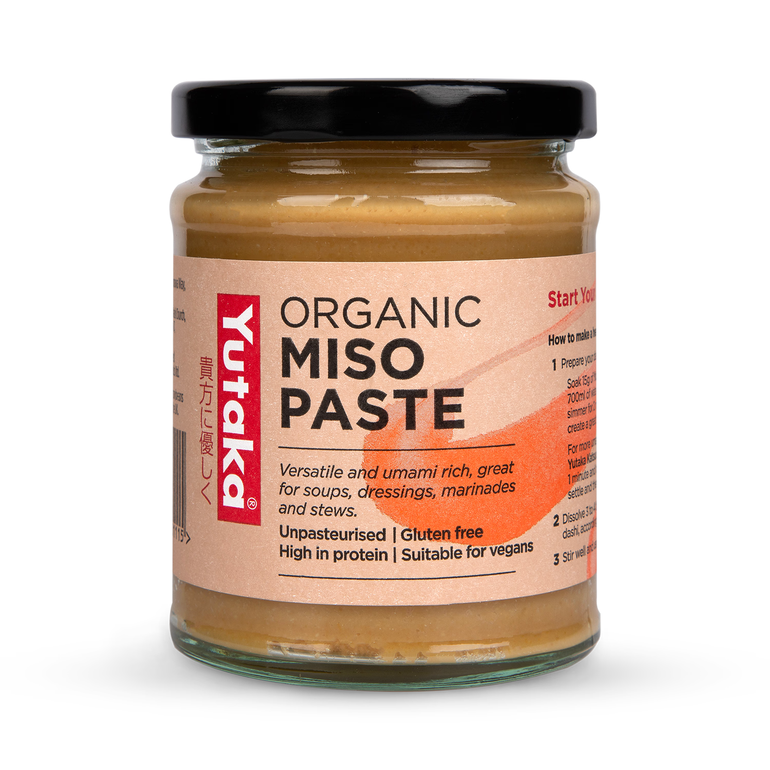 Organic Japanese-Style Soybean Miso Paste 300g