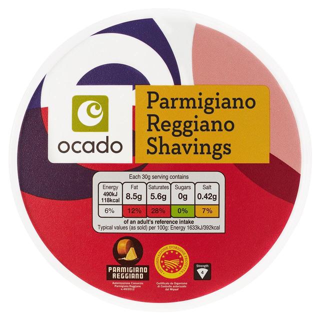 Ocado Parmigiano Reggiano Shavings   100g