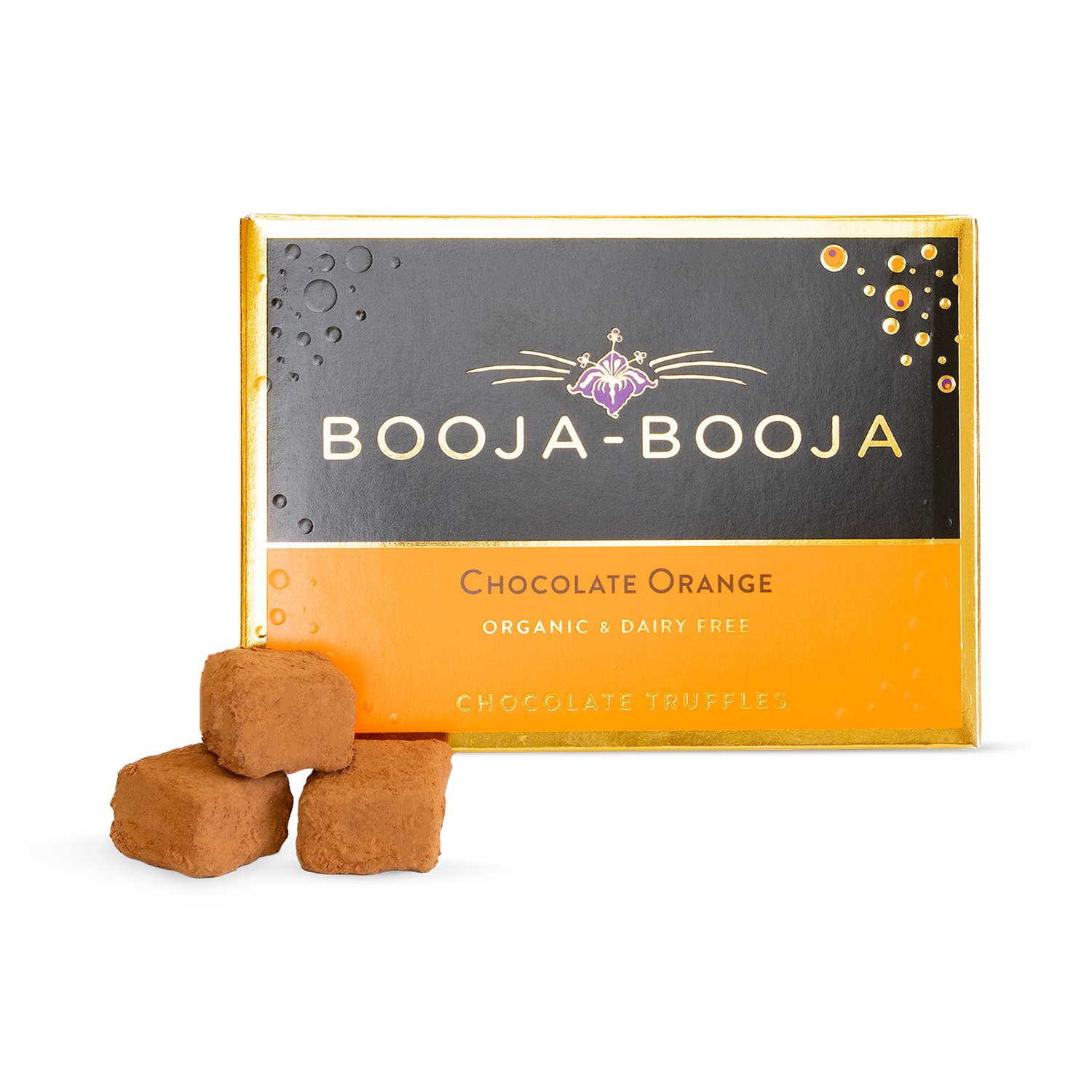 Booja-Booja Chocolate Orange Chocolate Truffles Box 92g