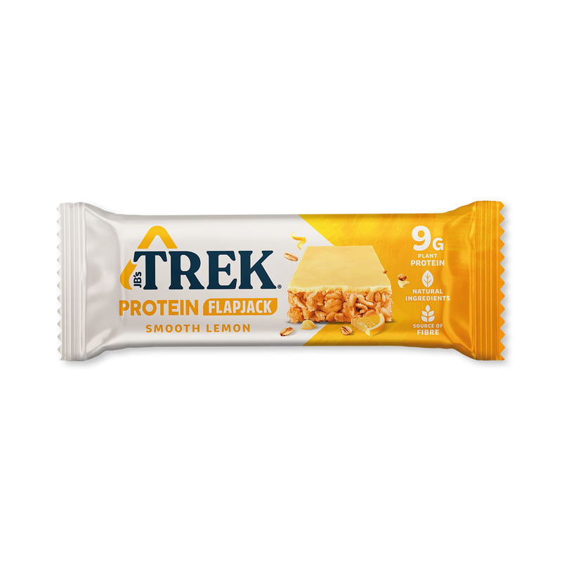 TREK Smooth Lemon Protein Flapjack 50g