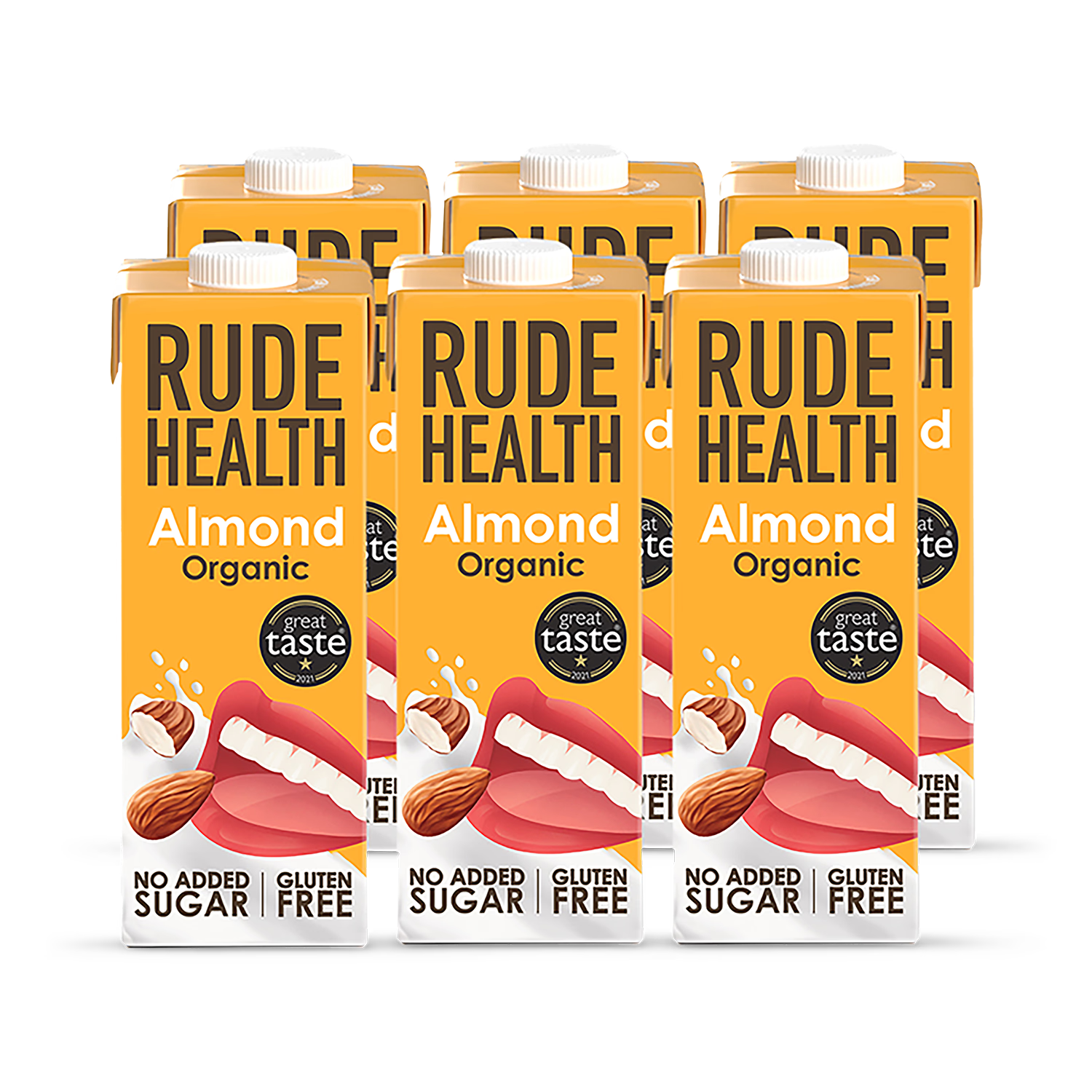 Rude Health Almond Drink 6 x 1L