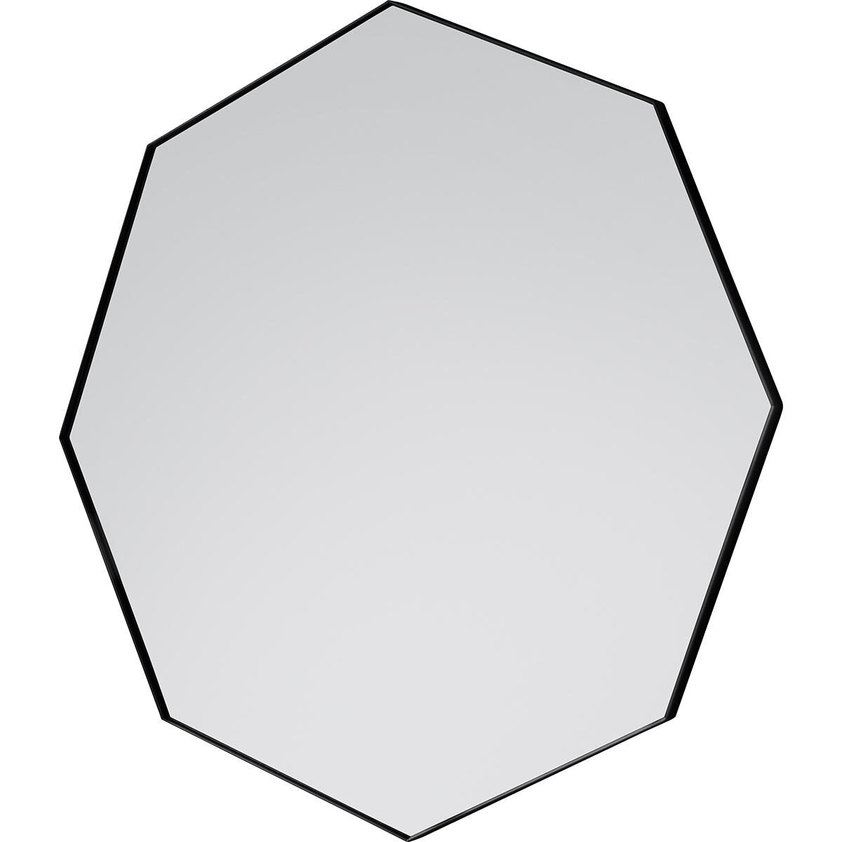 Gallery octagon black mirror 80cm, UK version