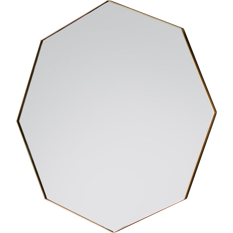 Gallery Bowie champagne octagon mirror 80cm (British brand)