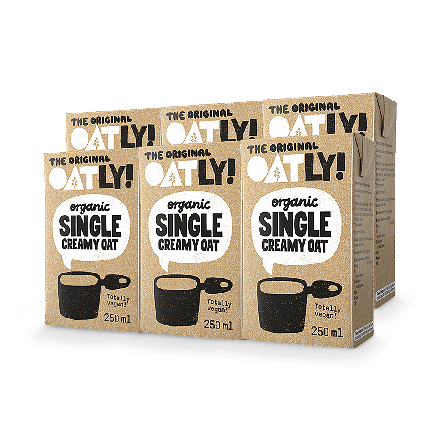Organic Creamy Oat Single Cream 6 x 250ml