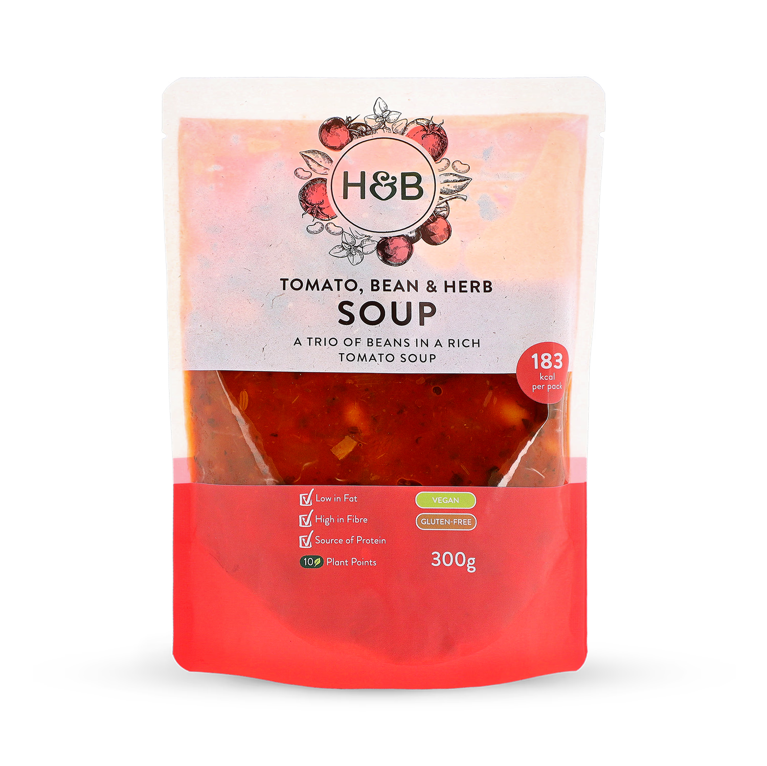 Holland Barrett Tomato Bean Herb Soup 300g