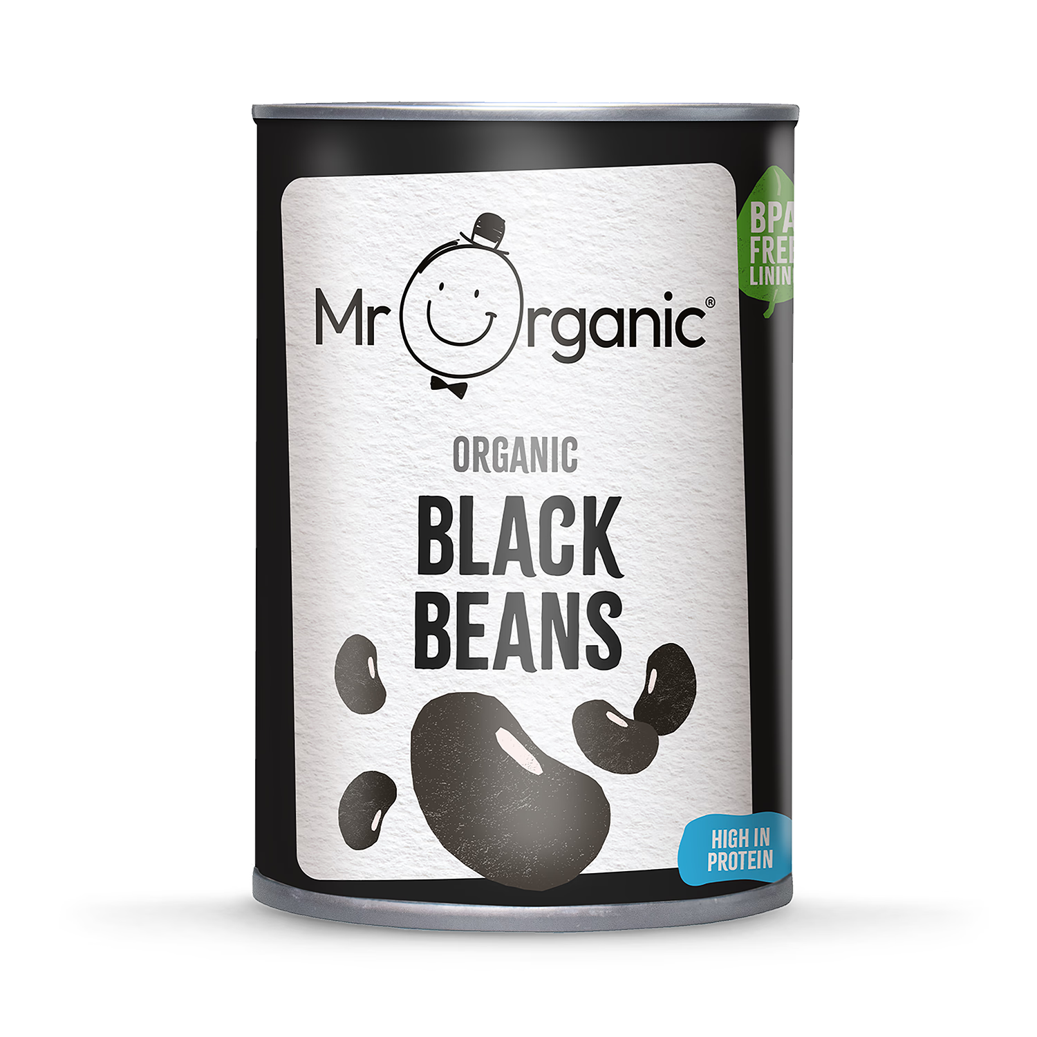 Mr Organic Organic Black Beans 400g
