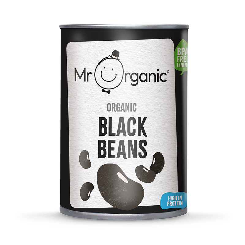 Mr Organic Organic Black Beans 400g