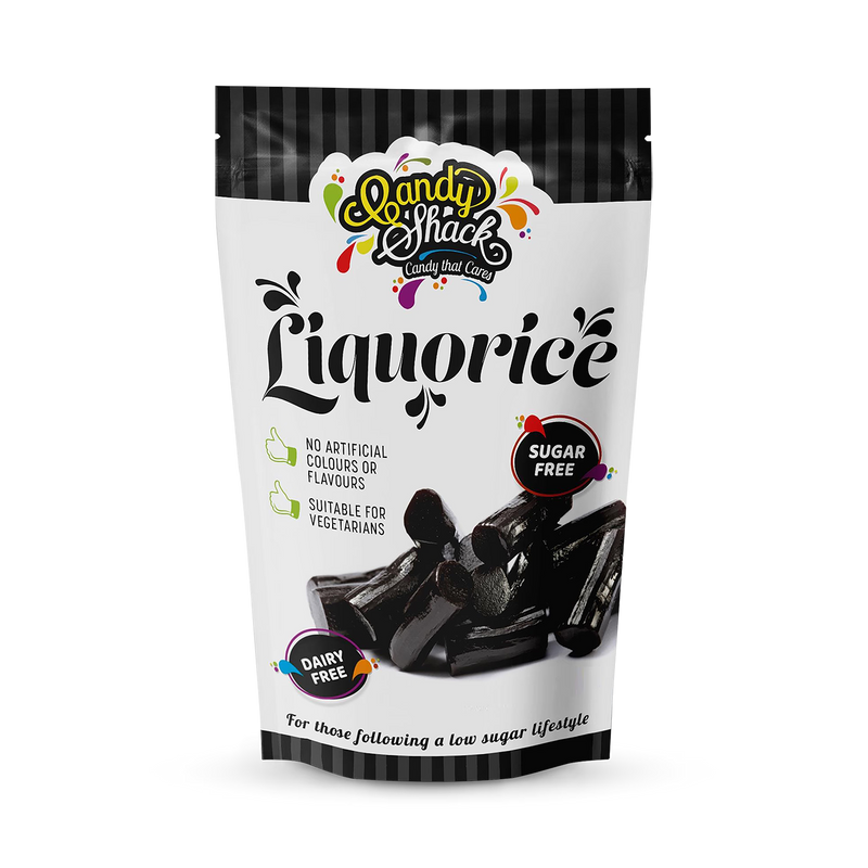 Candyshack Soft Eating Sugar Free Liquorice Pieces 120g