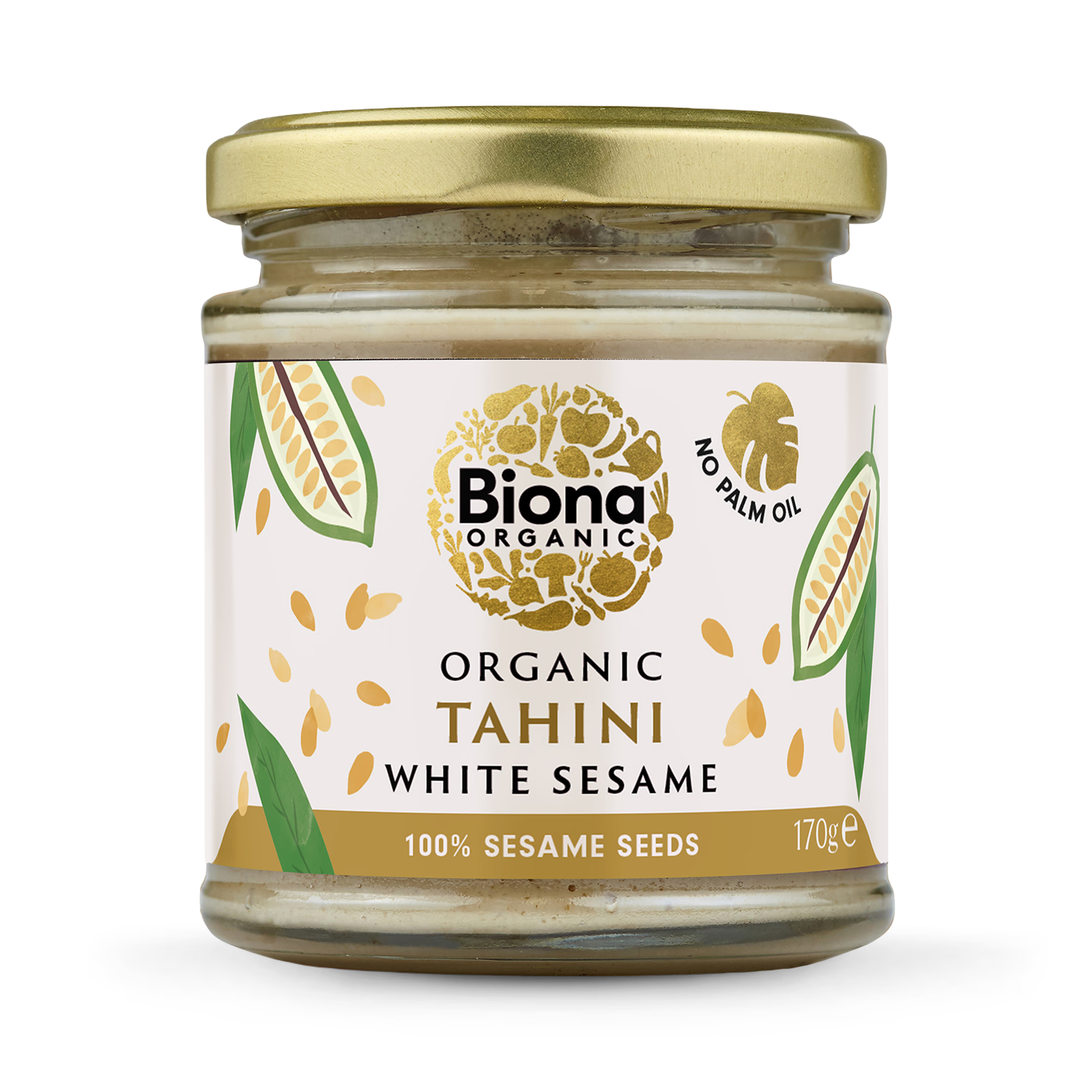 Biona Organic Tahini White Sesame 170g