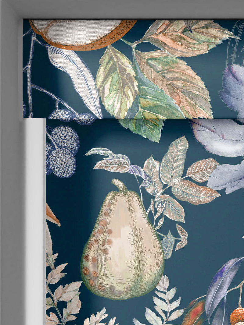 Roche blackout roller blind River design, UK version