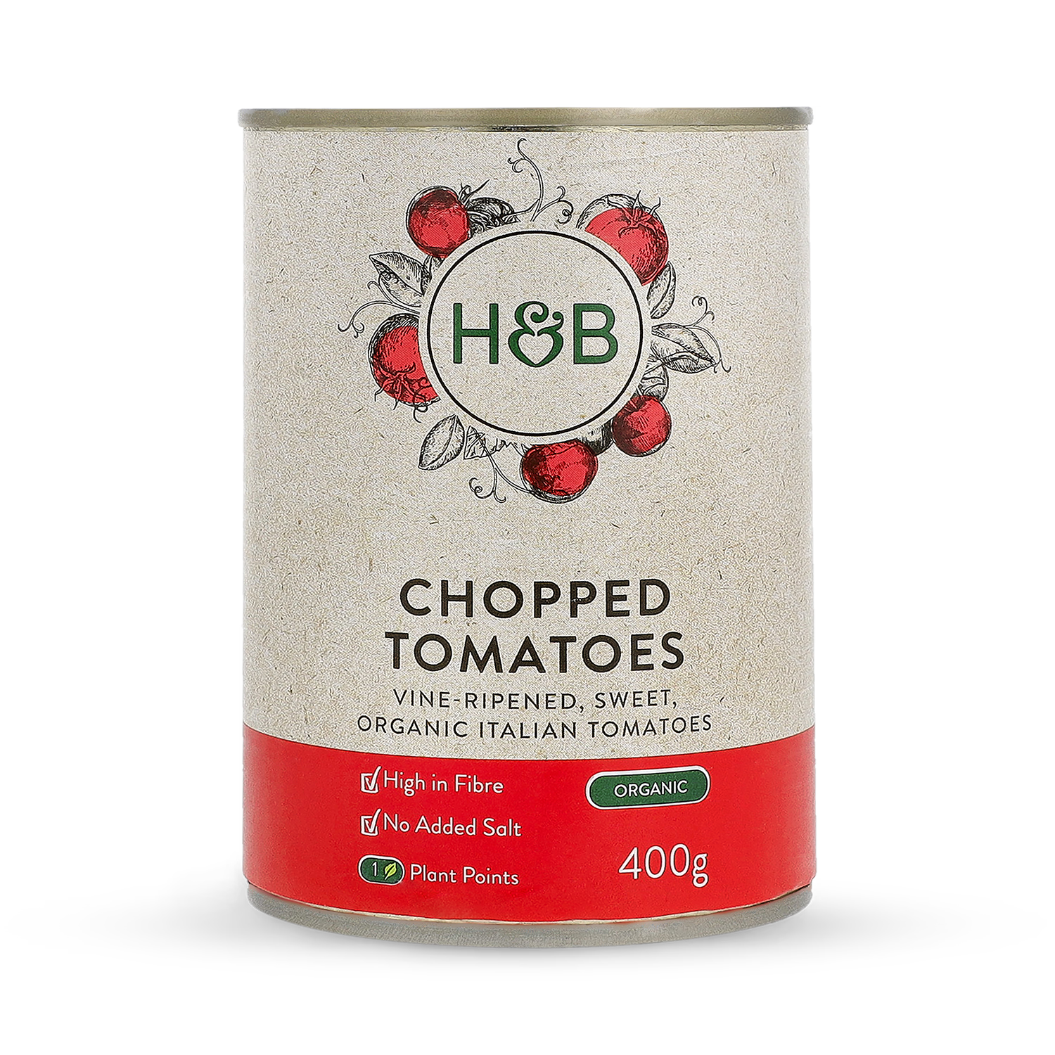 Organic Chopped Tomatoes 400g