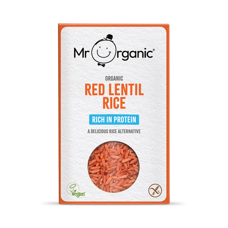 Mr Organic Red Lentil Protein Rice 250g