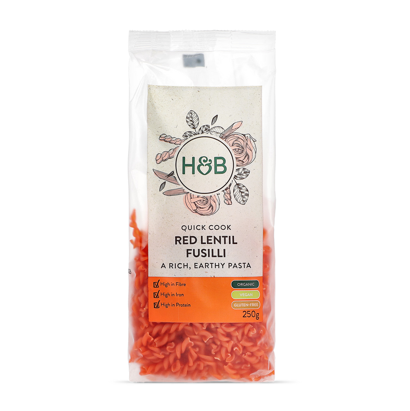 Holland Barrett Red Lentil Fusilli 250g