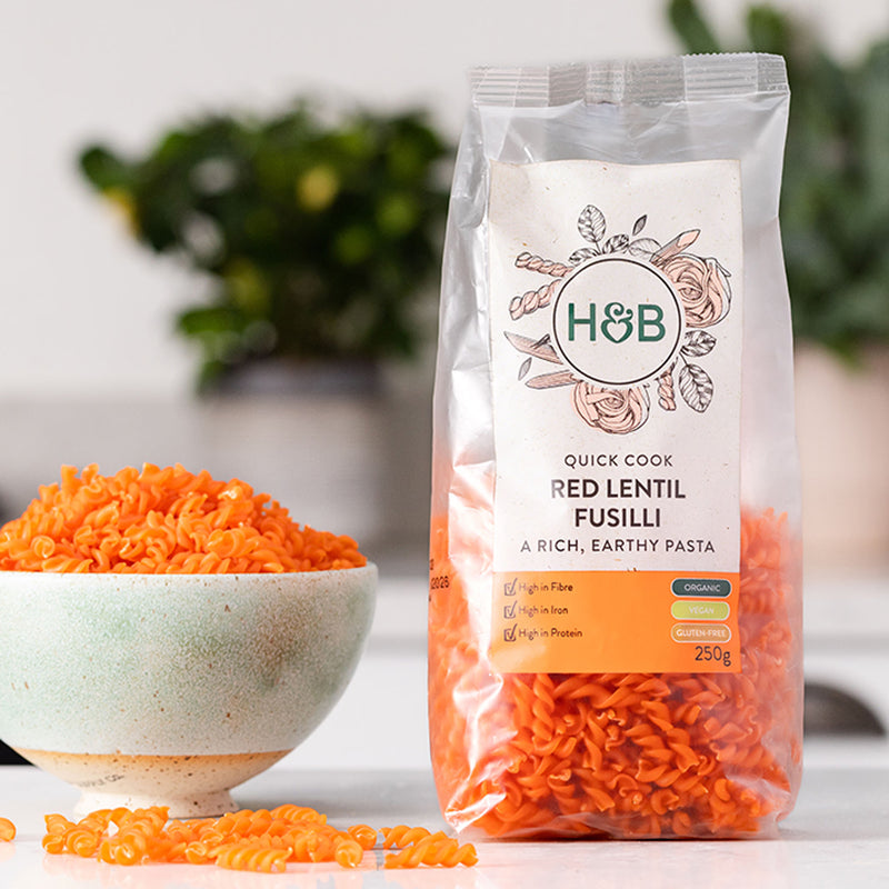 Holland Barrett Red Lentil Fusilli 250g