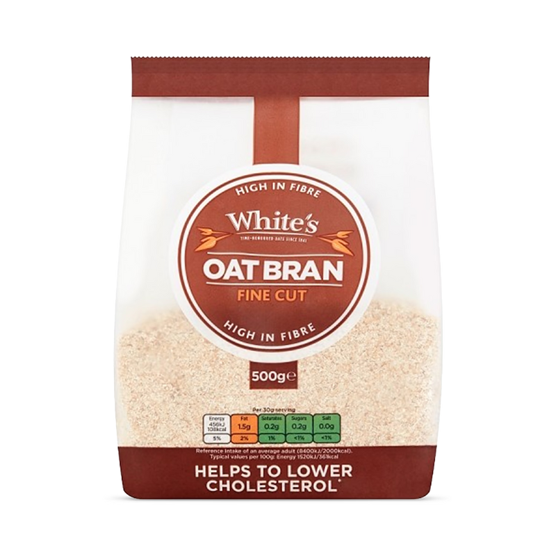 Whites Oat Bran Extra Fine 500g - Medium