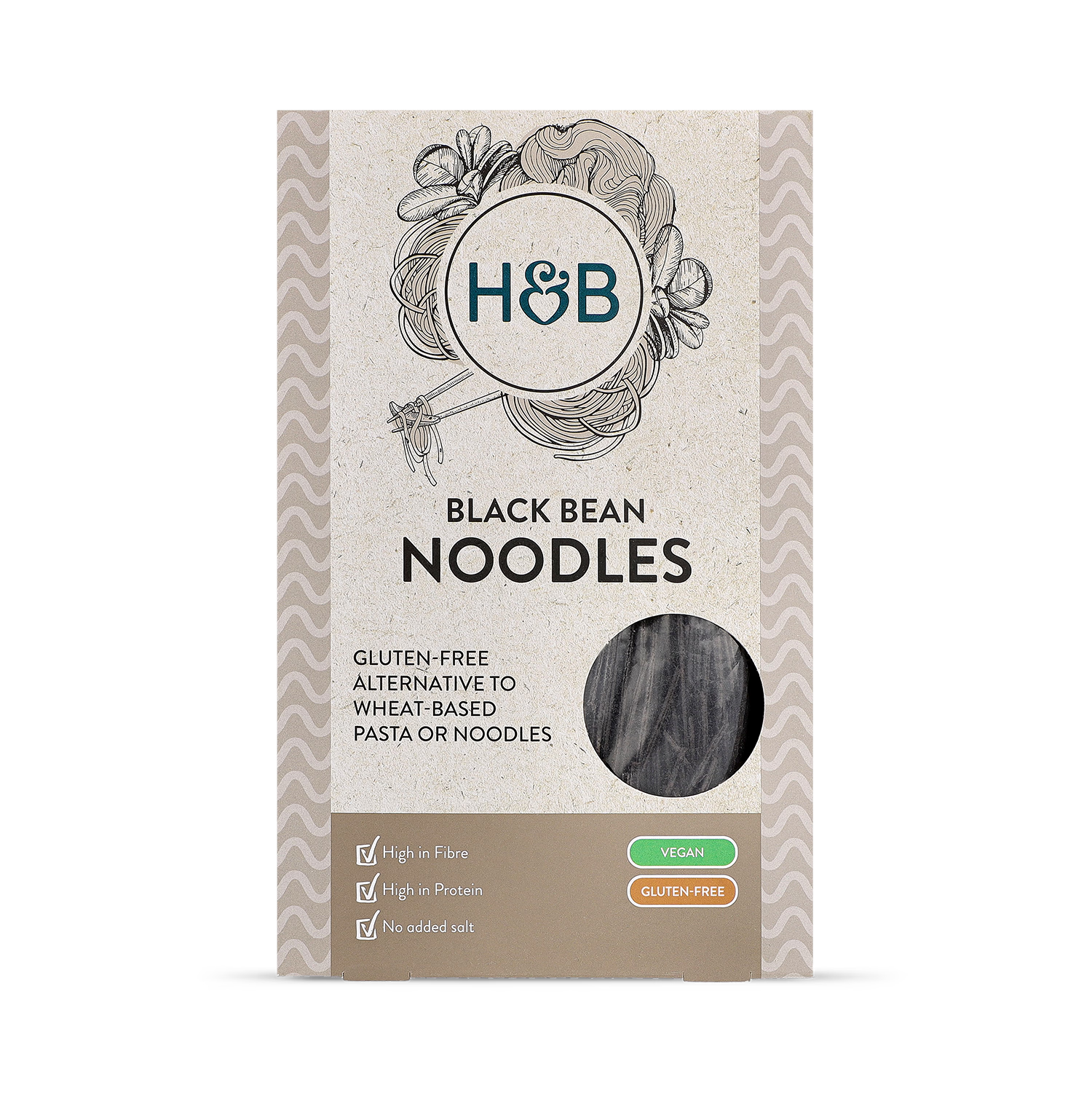 Holland Barrett Black Bean Noodles 200g