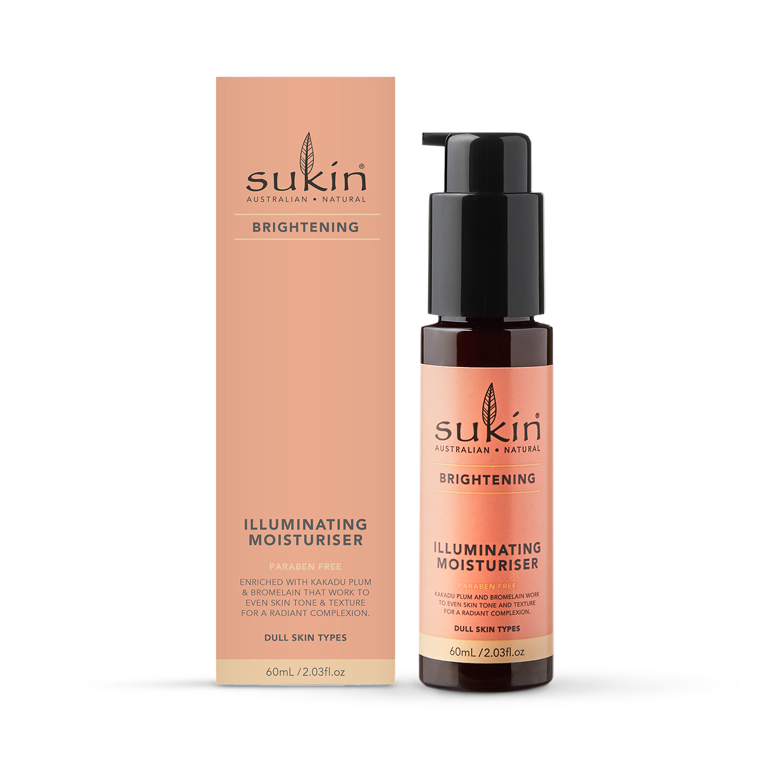 Brightening Illuminating Face Moisturiser with Vitamin C and Bromelain 60ml