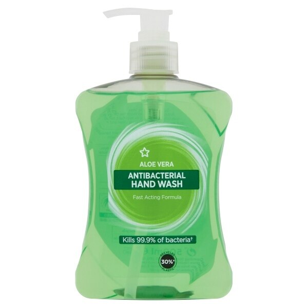 Superdrug Anti Bacterial Aloe Handwash 500ml GOODS Superdrug   