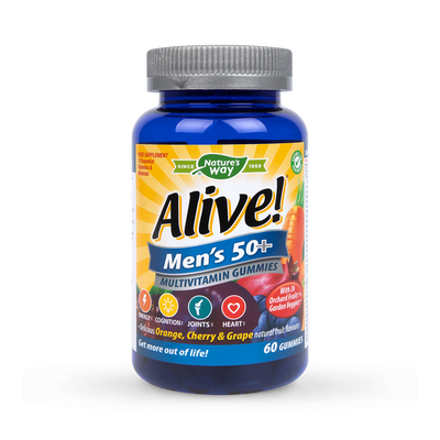 Holland & Barrett Men's 50+ Multivitamin and Mineral Support 60 Gummies- Buy online at McGrocer