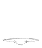 Messika Skinny Classique diamond bracelet 0.80ct white gold, imported from the UK