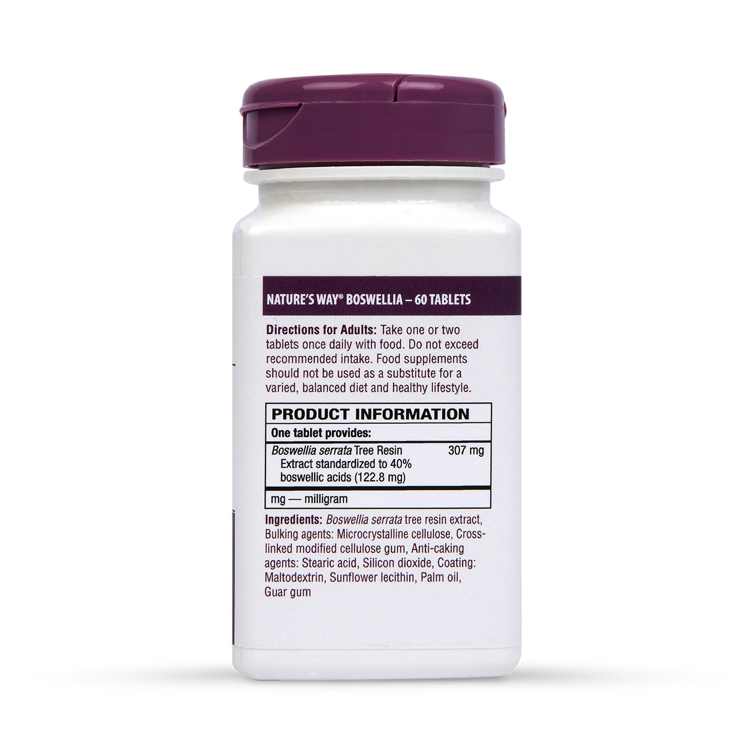Boswellia Serrata Tree Resin Joint Support 60 Tablets