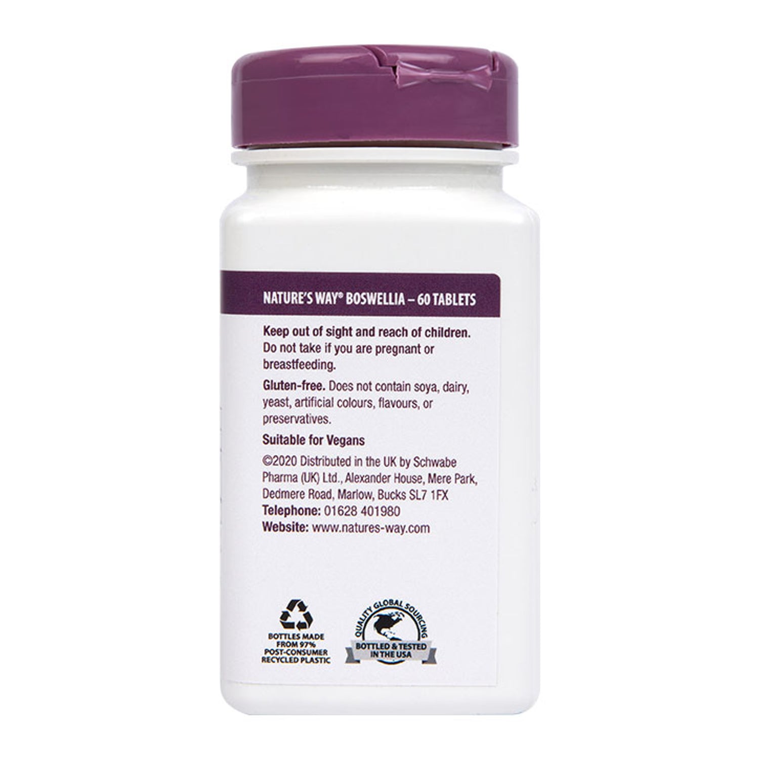 Boswellia Serrata Tree Resin Joint Support 60 Tablets