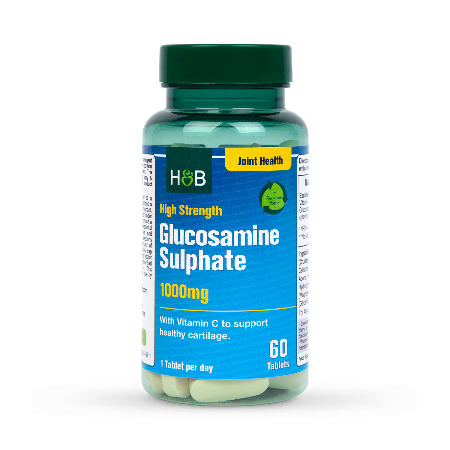 Holland Barrett Glucosamine Sulphate 1000mg 60 Tablets