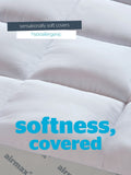 Silentnight White Airmax 1000 Extra Deep Mattress Topper (British brand)