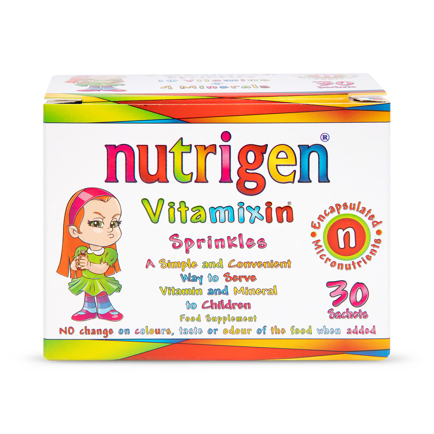 Children's Multi-Nutrient Vitamin and Mineral Powder 30 Sachets