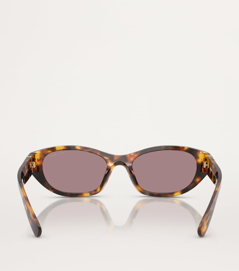 Miu Miu MUA03S square acetate sunglasses - British product