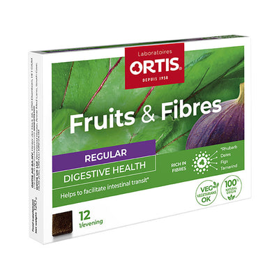 Holland & Barrett Natural Fibre Chewable Cubes with Fig and Rhubarb 12 Pack- Buy online at McGrocer