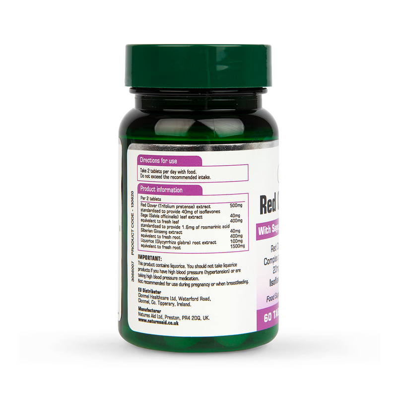 Red Clover Complex with Sage and Siberian Ginseng 60 Tablets