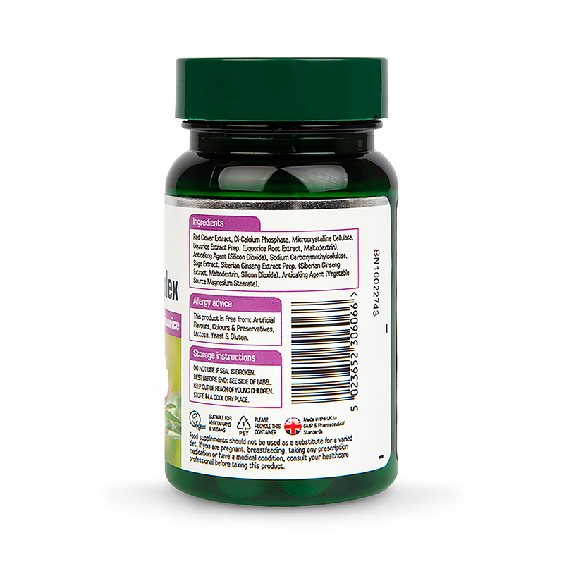 Red Clover Complex with Sage and Siberian Ginseng 60 Tablets
