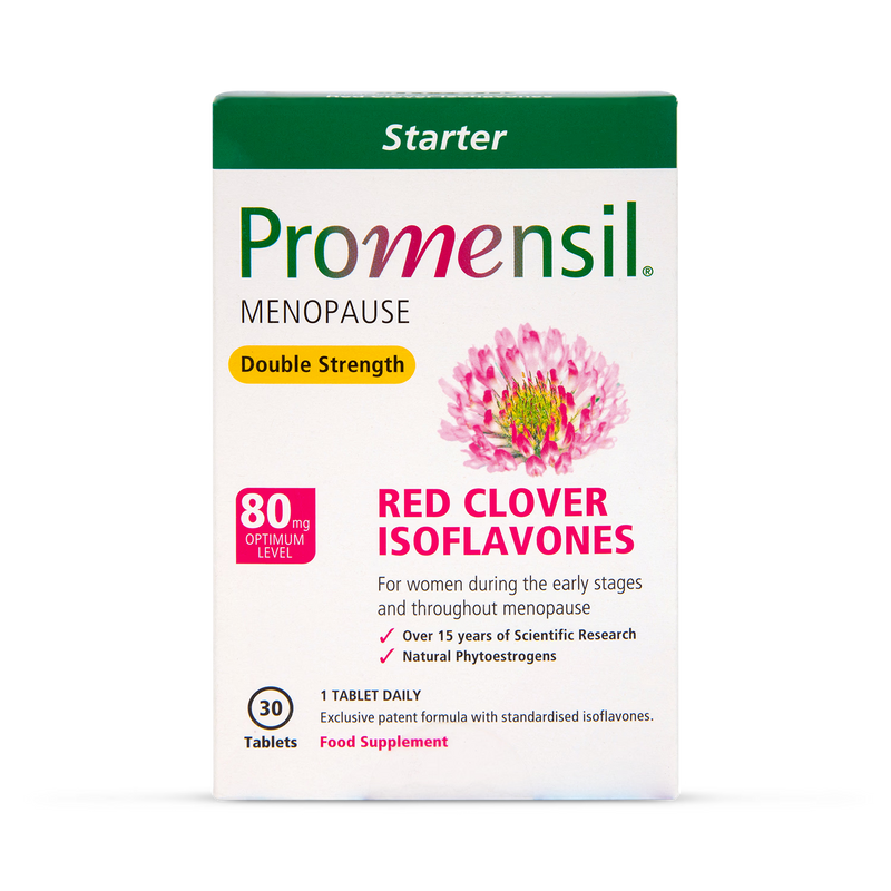 Double Strength Menopause Support Supplement with Red Clover Isoflavones 60 Tablets