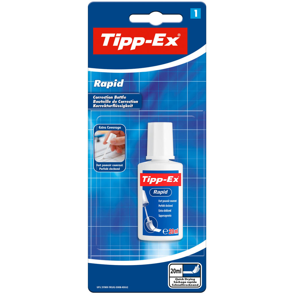 Tipp-Ex Rapid Liquid Corrector 20ml 1 Pack